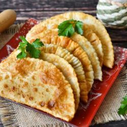 Чебуреки с сыром